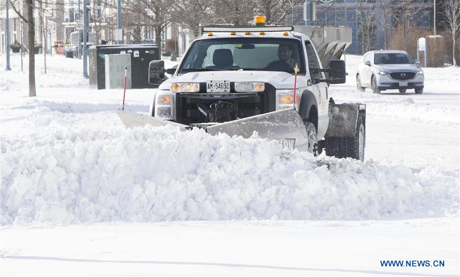 CANADA-TORONTO-SNOW