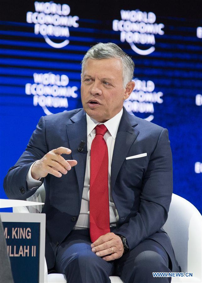 SWITZERLAND-DAVOS-WEF ANNUAL MEETING-JORDAN-KING