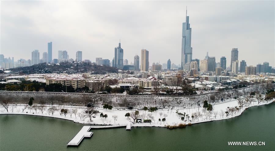 CHINA-NANJING-SNOWFALL (CN)