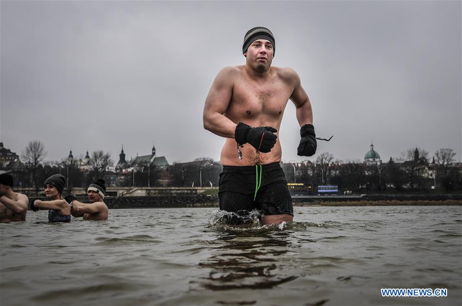 POLAND-WARSAW-WINTER SWIM