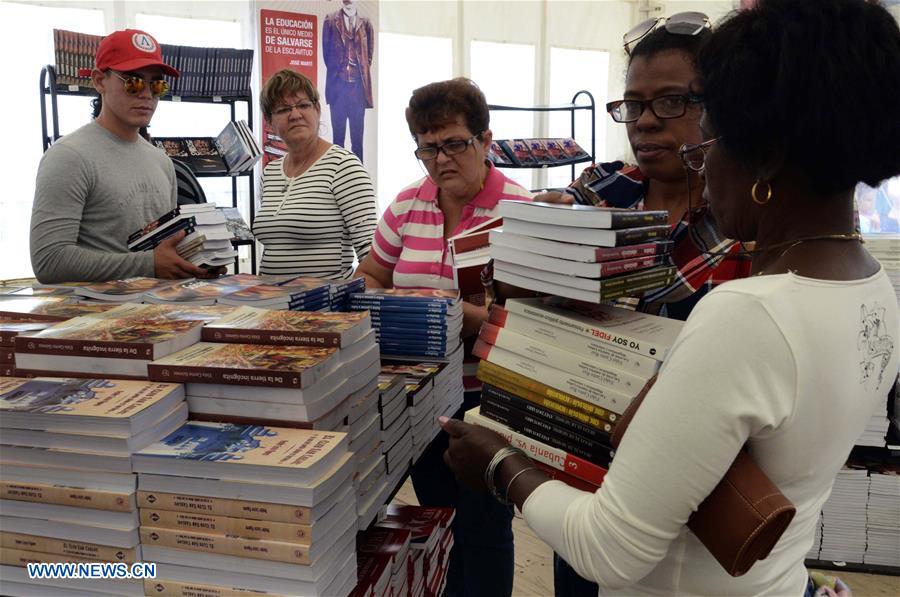 CUBA-HAVANA-BOOK FAIR