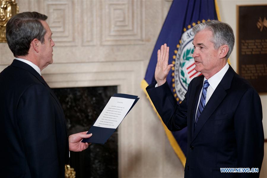 U.S.-WASHINGTON-FEDERAL RESERVE-CHAIRMAN-JEROME POWELL