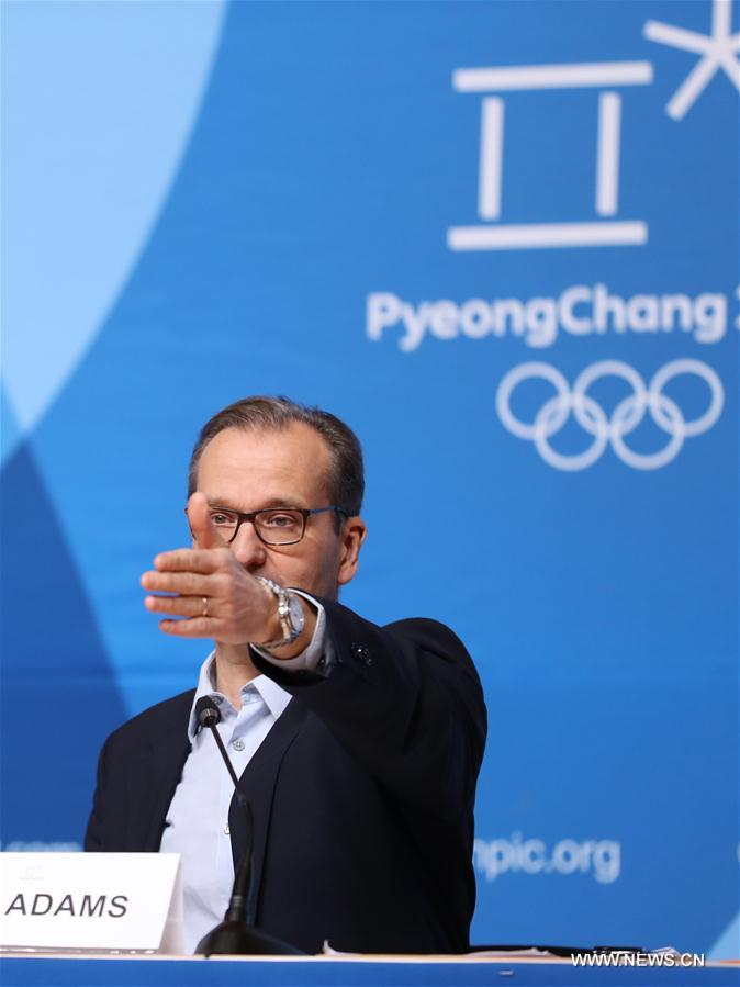 (SP)OLY-SOUTH KOREA-PYEONGCHANG-IOC SESSION PRESS BRIEFING