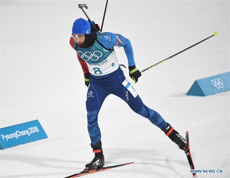 (SP)OLY-SOUTH KOREA-PYEONGCHANG-BIATHLON-MEN'S 12.5KM PERSUIT