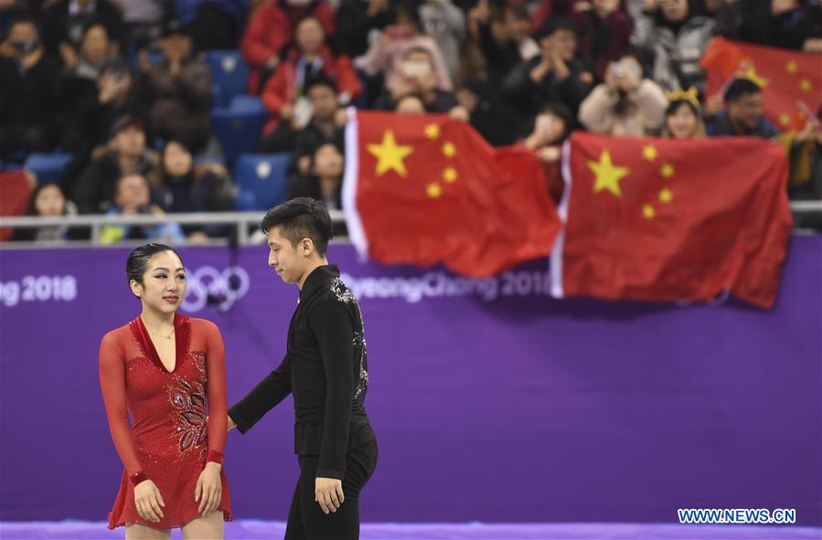 (SP)OLY-SOUTH KOREA-PYEONGCHANG-FIGURE SKATING-PAIR SKATING FREE SKATING