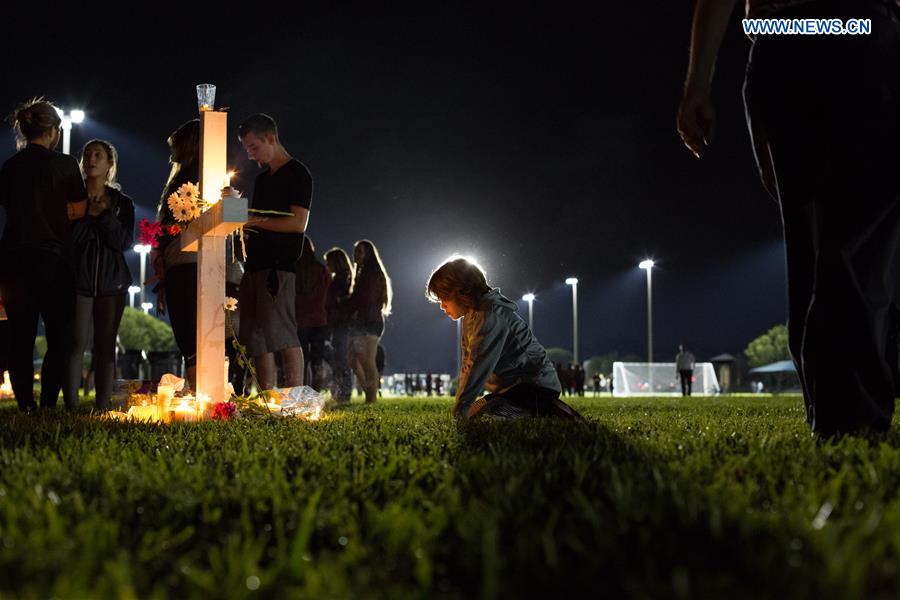 U.S.-PARKLAND-HIGH SCHOOL-MASS SHOOTING-VIGIL