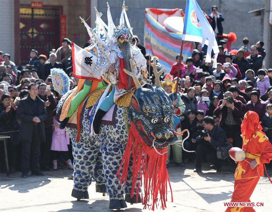 #CHINA-SHANXI-STILTS-PERFORMANCE (CN)