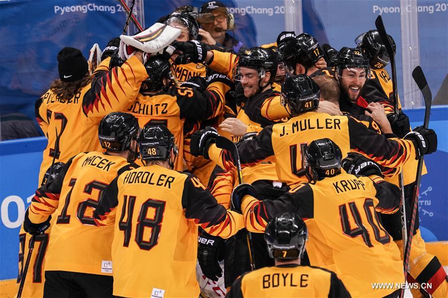 (SP)OLY-SOUTH KOREA-PYEONGCHANG-ICE HOCKEY-MEN'S SEMI-FINAL-GER VS CAN