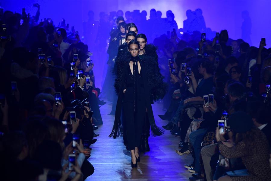 FRANCE-PARIS-FASHION WEEK-ELIE SAAB