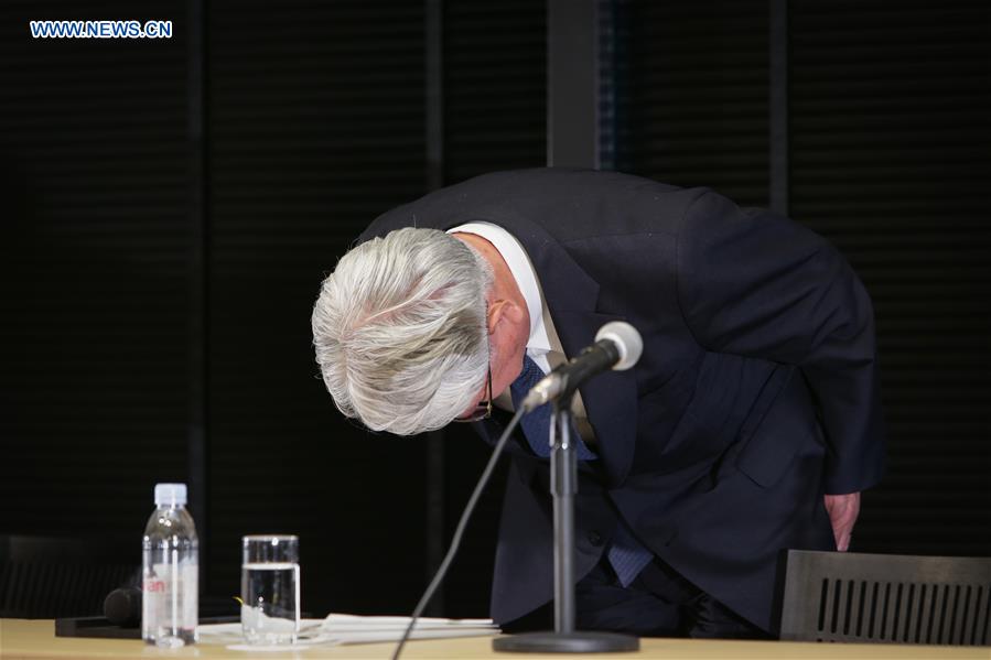 JAPAN-TOKYO-KOBE STEEL-CEO-RESIGNATION