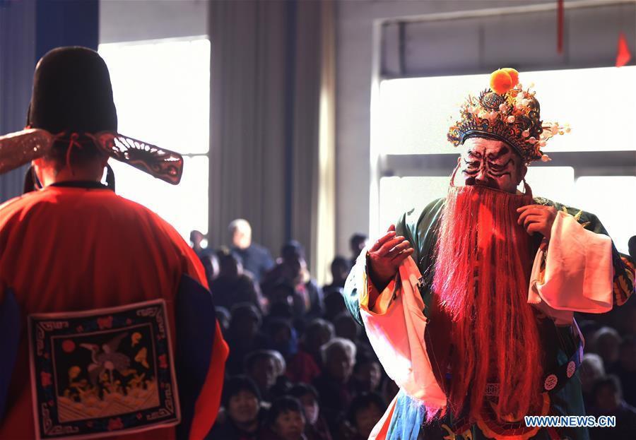 #CHINA-SHANDONG-OPERA TROUPE-PERFORMANCE (CN)