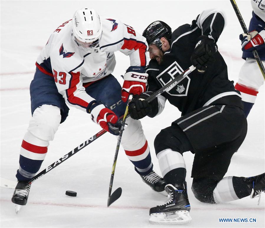 (SP)U.S.-LOS ANGELES-ICE HOCKEY-NHL-LOS ANGELES KINGS VS WASHINGTON CAPITALS