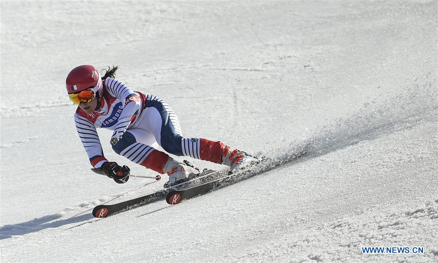 (SP)OLY-PARALYMPIC-SOUTH KOREA-PYEONGCHANG-ALPINE SKIING-WOMEN'S SLALOM SITTING