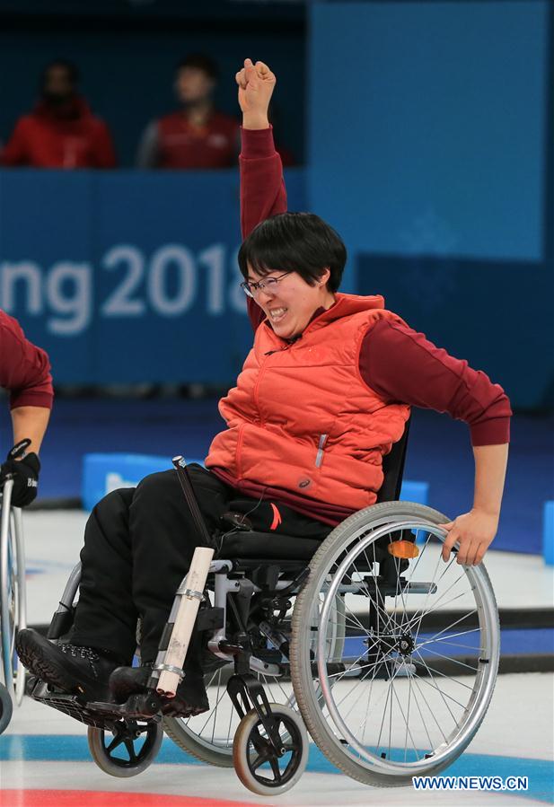 (SP)OLY-PARALYMPIC-SOUTH KOREA-GANGNEUNG-WHEELCHAIR CURLING-CHINA-GOLD MEDAL