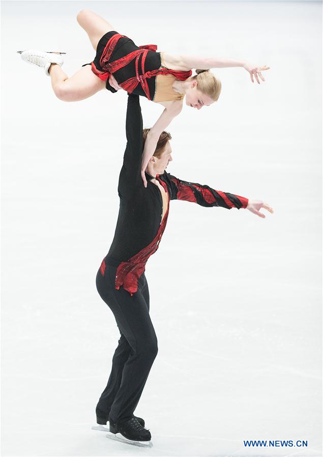 (SP)ITALY-MILAN-FIGURE SKATING-ISU WORLD CHAMPIONSHIPS