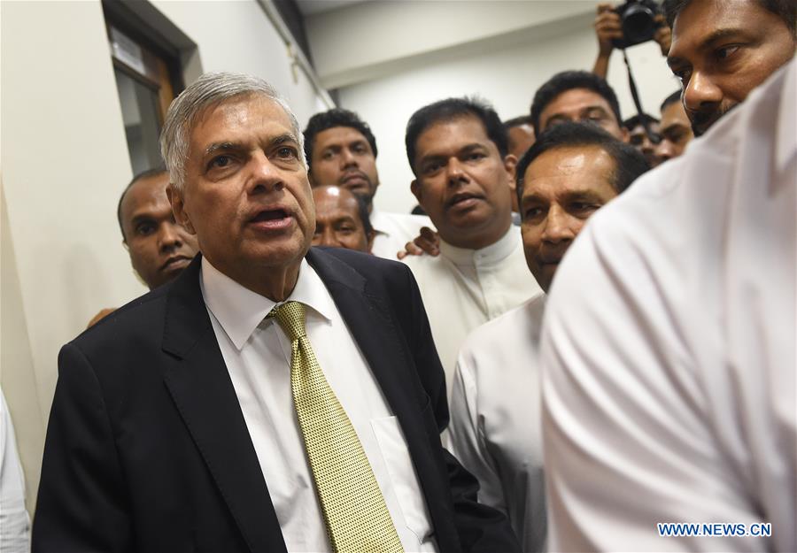 SRI LANKA-COLOMBO-PM-NO CONFIDENCE MOTION