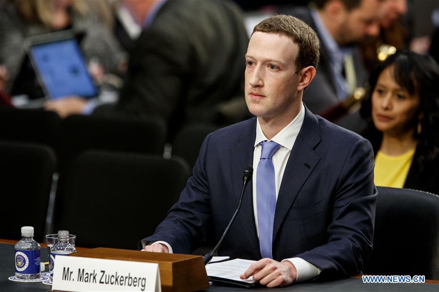 U.S.-WASHINGTON D.C.-FACEBOOK-ZUCKERBERG-HEARING