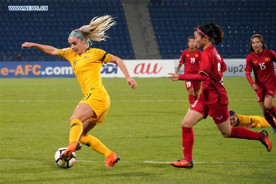 (SP)JORDAN-AMMAN-SOCCER-2018 AFC WOMEN'S ASIAN CUP-VIETNAM VS AUSTRALIA