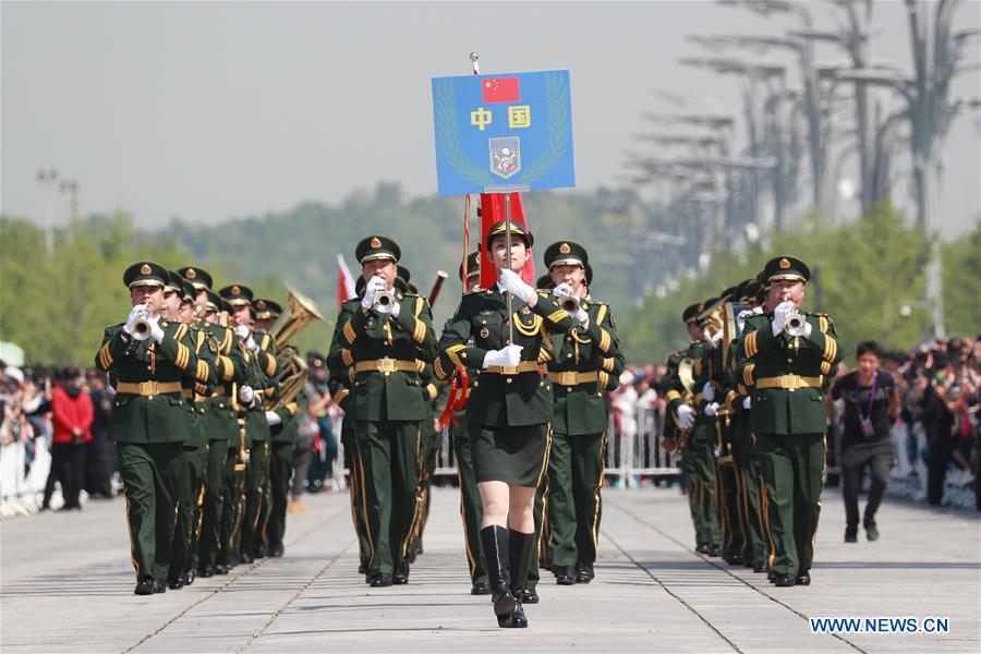 CHINA-BEIJING-SCO-MILITARY BAND FESTIVAL-PARADE (CN)