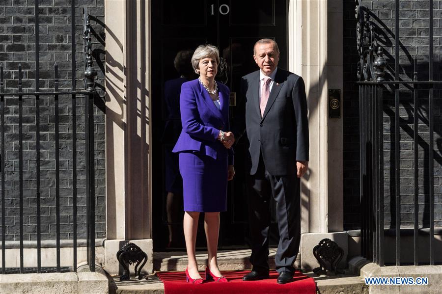 BRITAIN-LONDON-TURKEY-PRESIDENT-VISIT