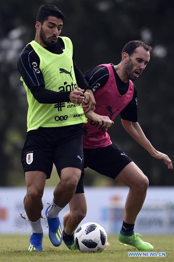 (SP)URUGUAY-CANELONES-WORLD CUP-TRAINING