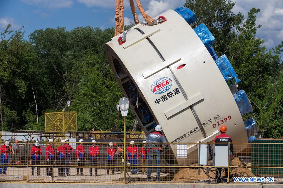 RUSSIA-MOSCOW-CHINA-CRCC-SUBWAY-CONSTRUCTION