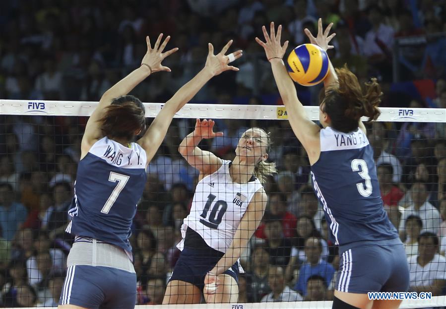 (SP)CHINA-JIANGMEN-VOLLEYBALL-FIVB NATIONS LEAGUE-WOMEN (CN)