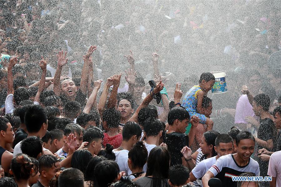 PHILIPPINES-SAN JUAN CITY-ANNUAL WATTAH-WATTAH FESTIVAL