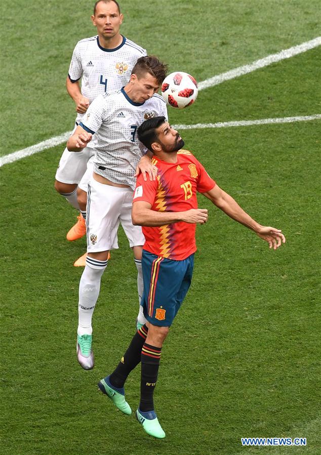 (SP)RUSSIA-MOSCOW-2018 WORLD CUP-ROUND OF 16-SPAIN VS RUSSIA