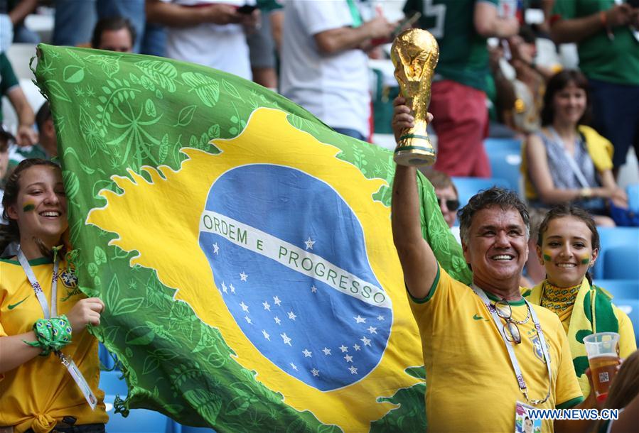 (SP)RUSSIA-SAMARA-2018 WORLD CUP-ROUND OF 16-BRAZIL VS MEXICO