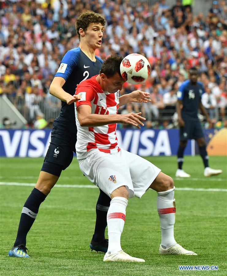 (SP)RUSSIA-MOSCOW-2018 WORLD CUP-FINAL-FRANCE VS CROATIA