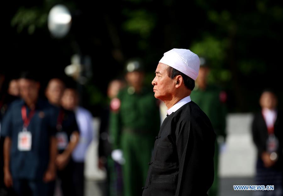 MYANMAR-YANGON-72ND MARTYRS' DAY