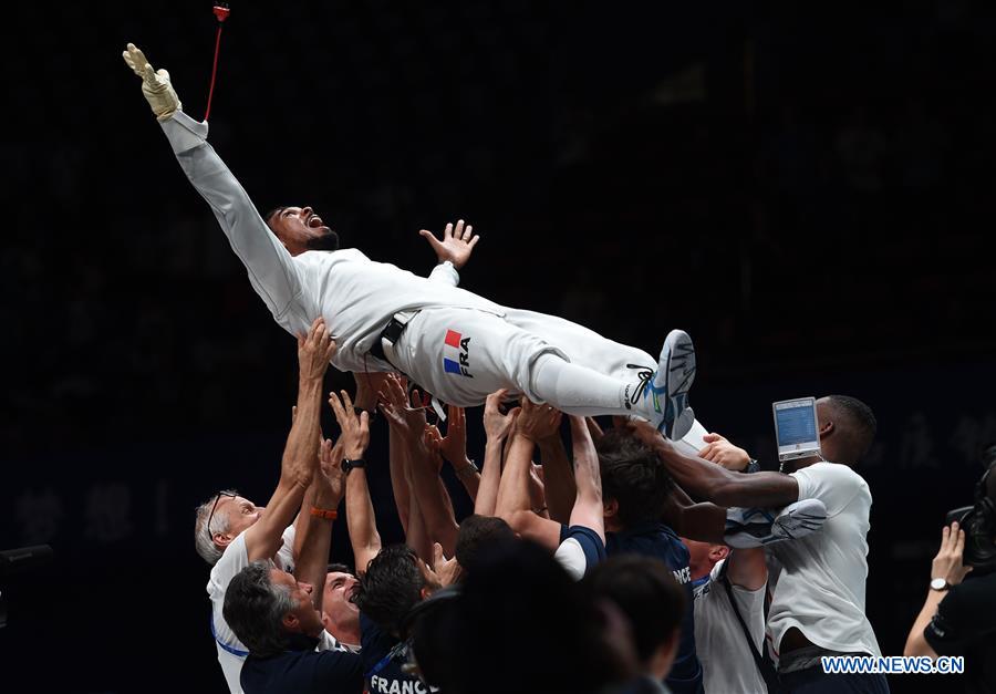 (SP)CHINA-JIANGSU-WUXI-FENCING-WORLD CHAMPIONSHIPS(CN)