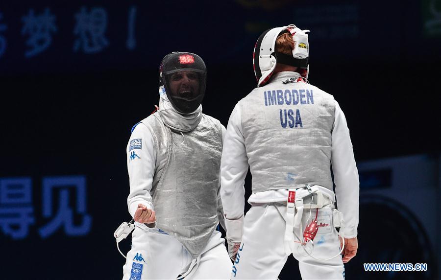 (SP)CHINA-JIANGSU-WUXI-FENCING-WORLD CHAMPIONSHIPS (CN)