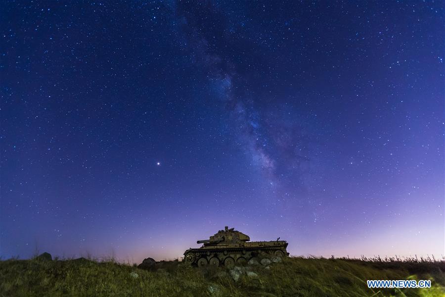 MIDEAST-GOLAN HEIGHTS-STARRY SKY