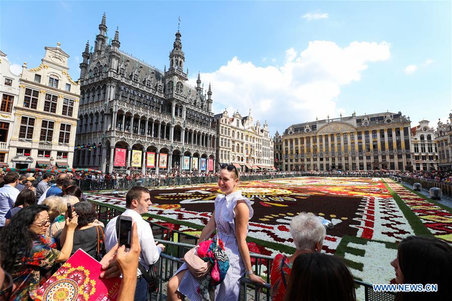 BELGIUM-BRUSSELS-FLOWER CARPET 2018