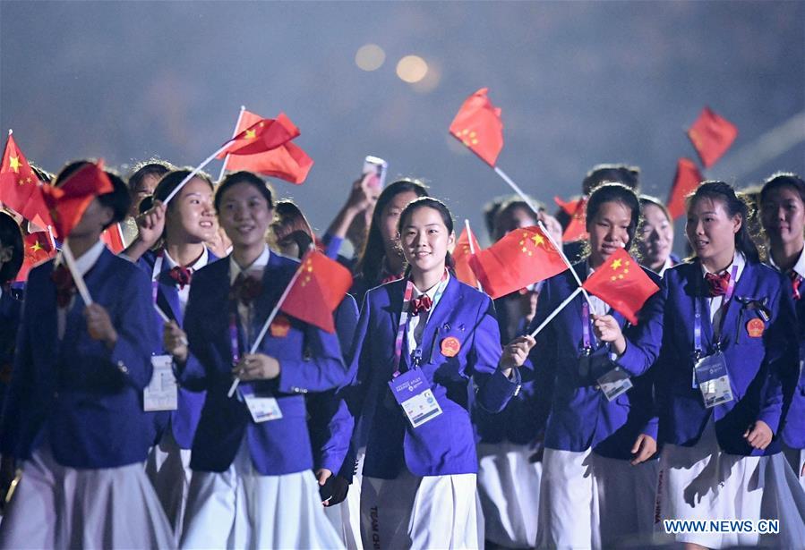 (SP)INDONESIA-JAKARTA-ASIAN GAMES-OPENING CEREMONY