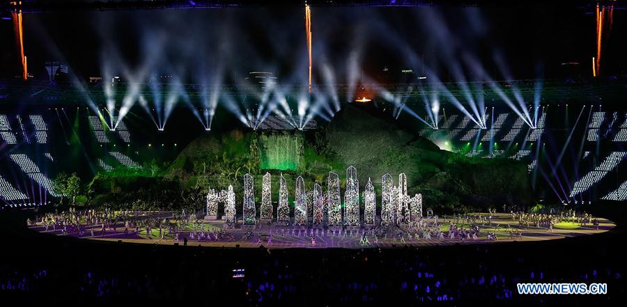 (SP)INDONESIA-JAKARTA-ASIAN GAMES-OPENING CEREMONY