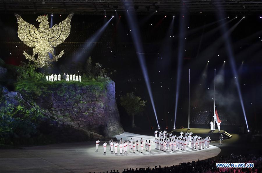 (SP)INDONESIA-JAKARTA-ASIAN GAMES-OPENING CEREMONY