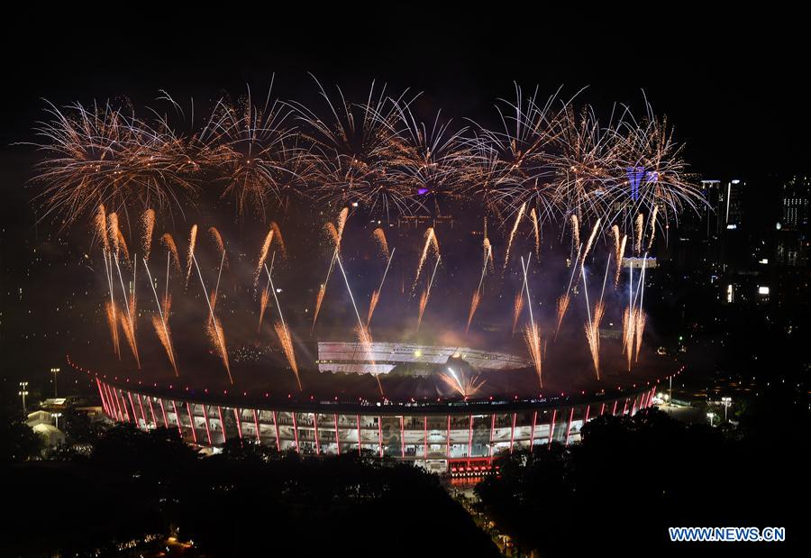 (SP)INDONESIA-JAKARTA-ASIAN GAMES-OPENING CEREMONY