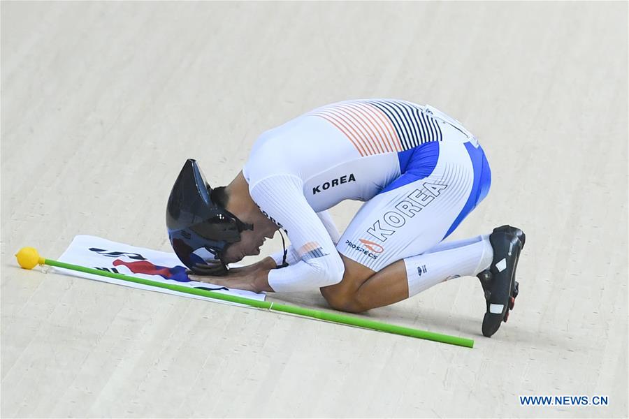 (SP)INDONESIA-JAKARTA-ASIAN GAMES-CYCLING TRACK