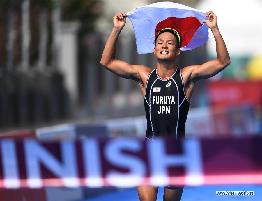 (SP)INDONESIA-PALEMBANG-ASIAN GAMES-TRIATHLON