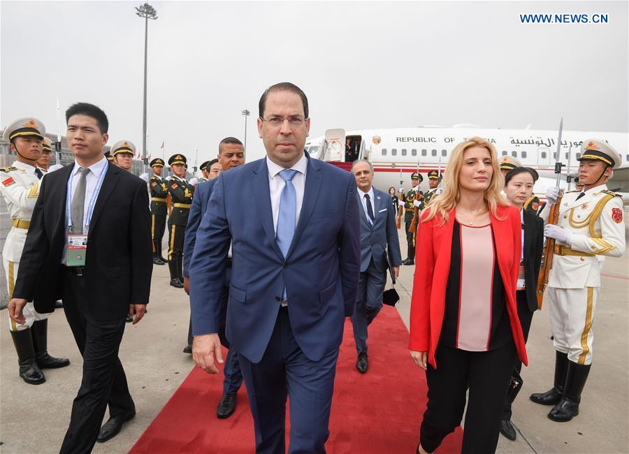 CHINA-BEIJING-TUNISIA-PM-ARRIVAL (CN)