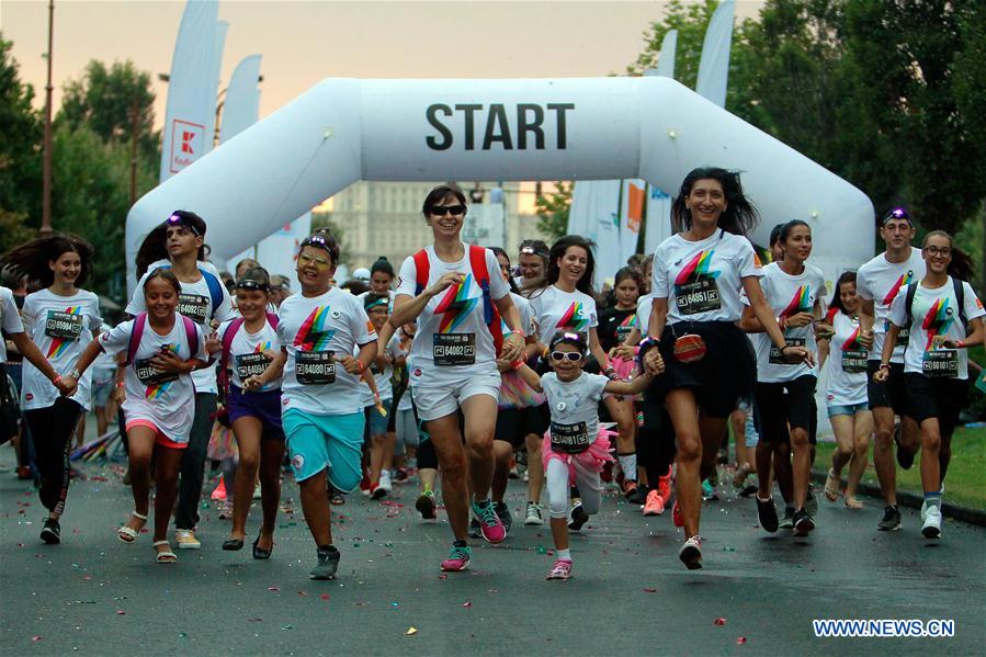 ROMANIA-BUCHAREST-COLOR RUN