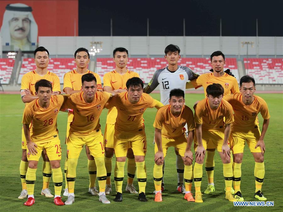 (SP)BAHRAIN-MANAMA-SOCCER-FRIENDLY MATCH-CHINA VS BAHRAIN