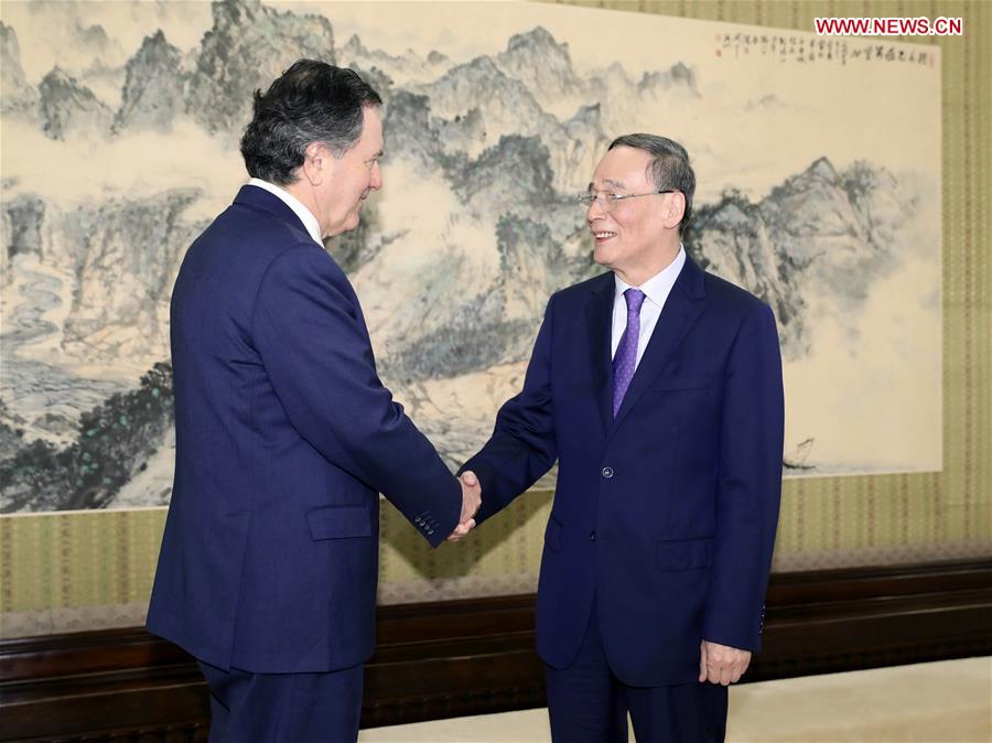 CHINA-BEIJING-WANG QISHAN-CHILE-MEETING (CN)