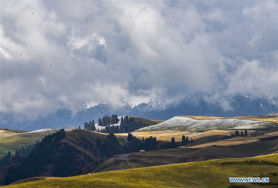 CHINA-XINJIANG-QITAI-SCENIC SPOT-SNOW SCENERY (CN) 