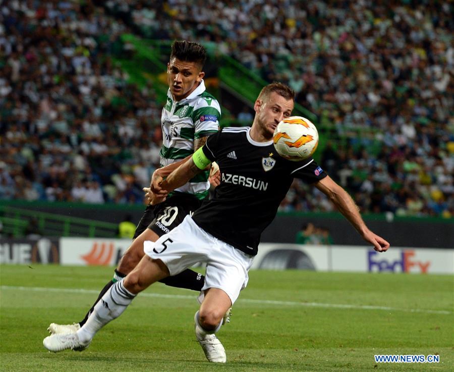 (SP)PORTUGAL-LISBON-FOOTBALL-EUROPA LEAGUE-SPORTING CP VS QARABAG FC