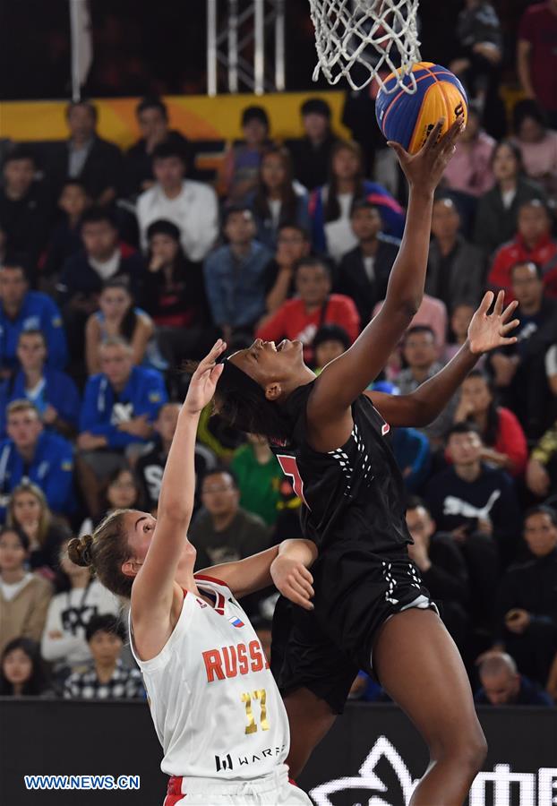 (SP)CHINA-SHAANXI-BASKETBALL-FIBA 3X3 WORLD CUP-U23 WOMEN (CN)