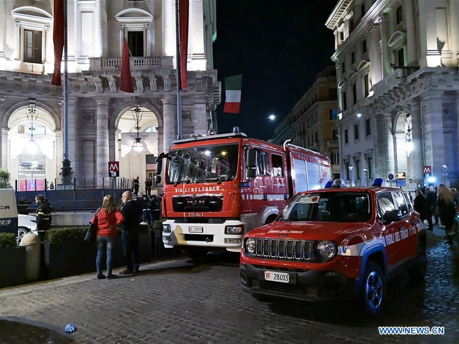 ITALY-ROME-METRO-ESCALATOR-COLLAPSE